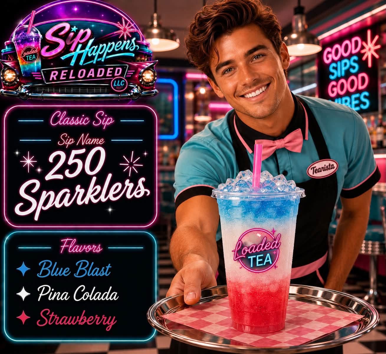 250 Sparklers-classic sip