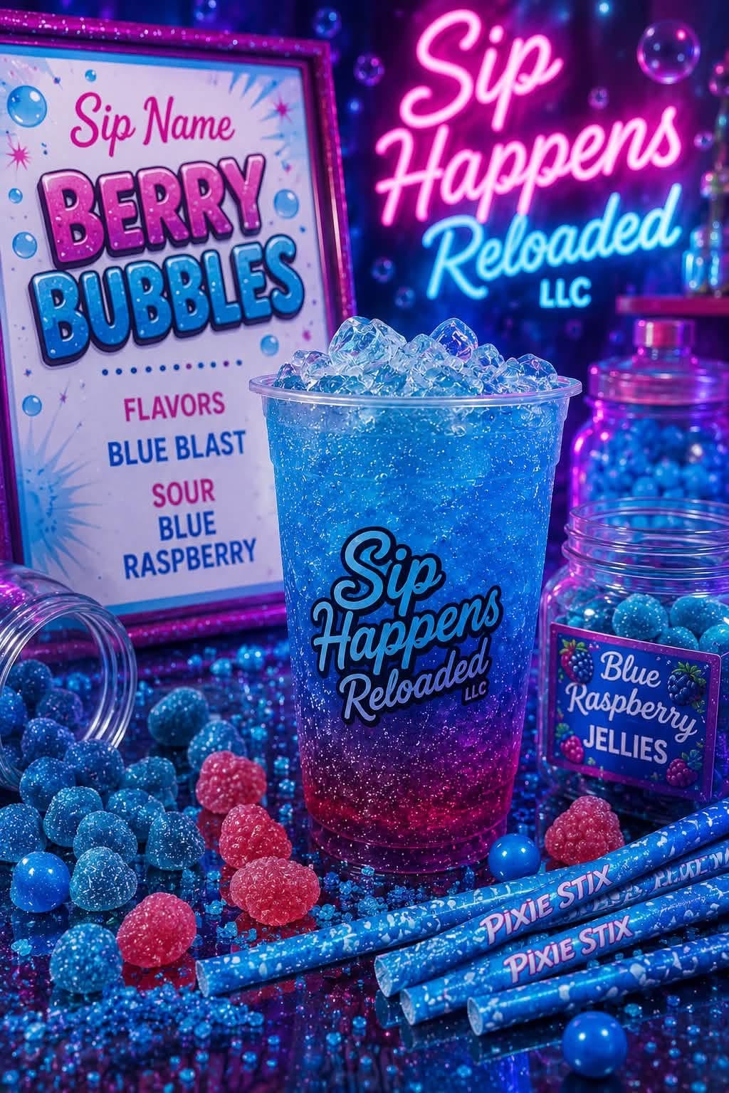 Berry Bubbles-Specialty Sip