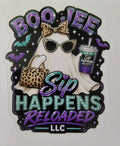 Boo Jee cheetah- sip & stick