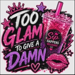 Too Glam-sticker-AAA
