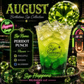 August-Peridot Punch-Birthstone tea