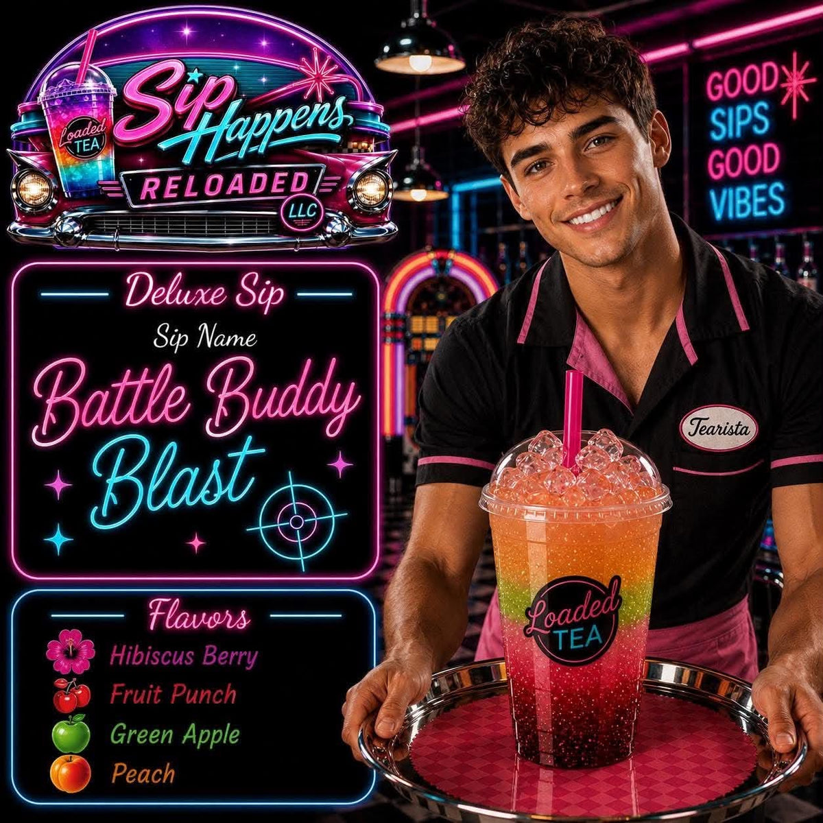 Battle Buddy Blast-classic deluxe sip