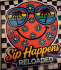 beach vibes -mm sticker