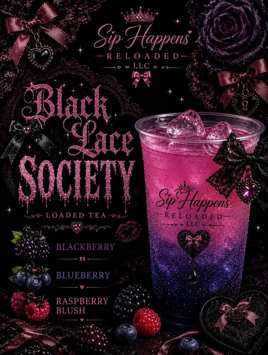Black lace society-specialty sip