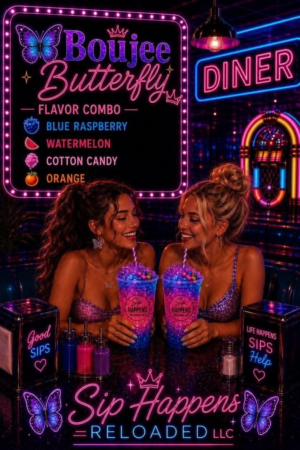 Boujee Butterfly-basic sip