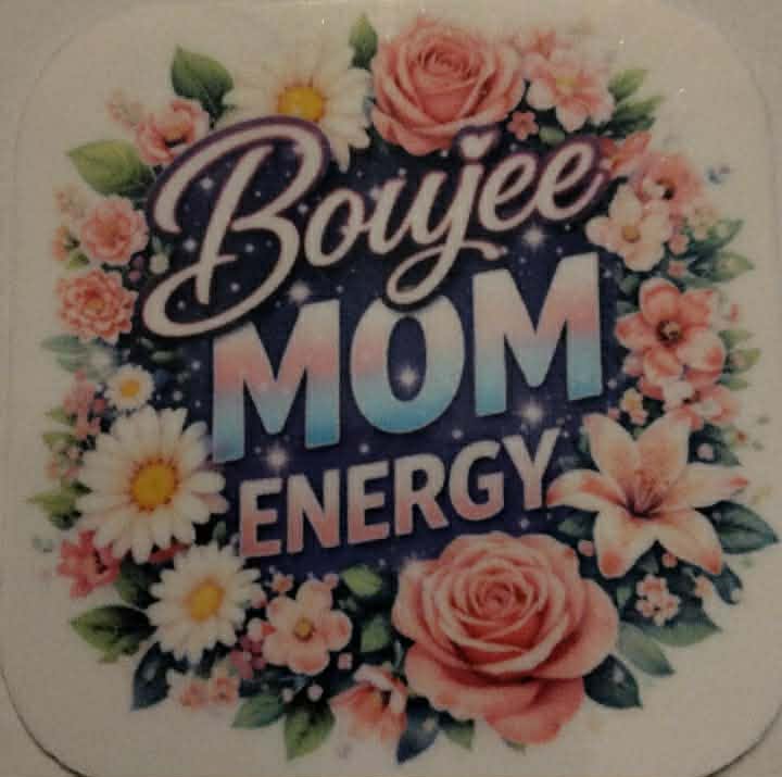 boujee mom energy-qq sticker