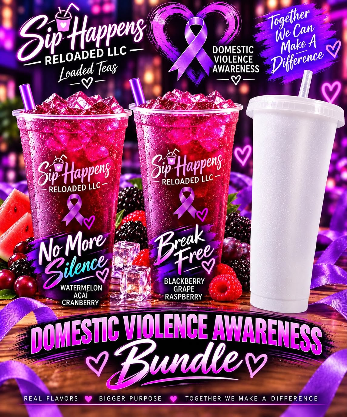 dv bundle with clear cup