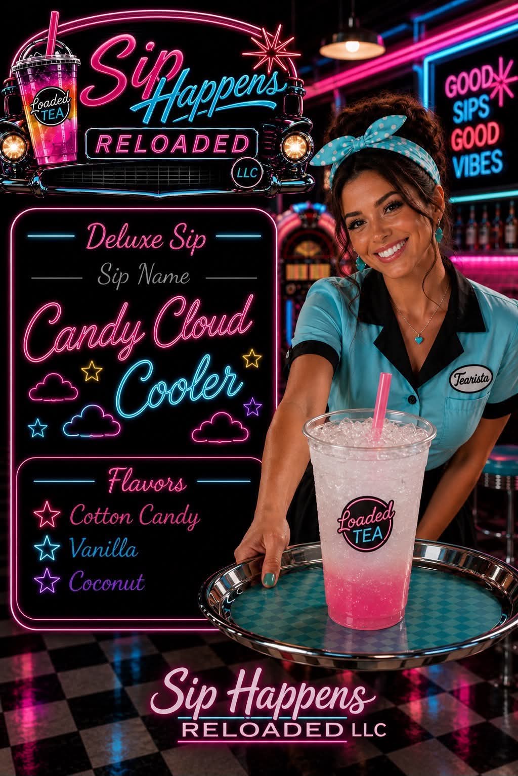 Candy Cloud Cooler-classic delux sip