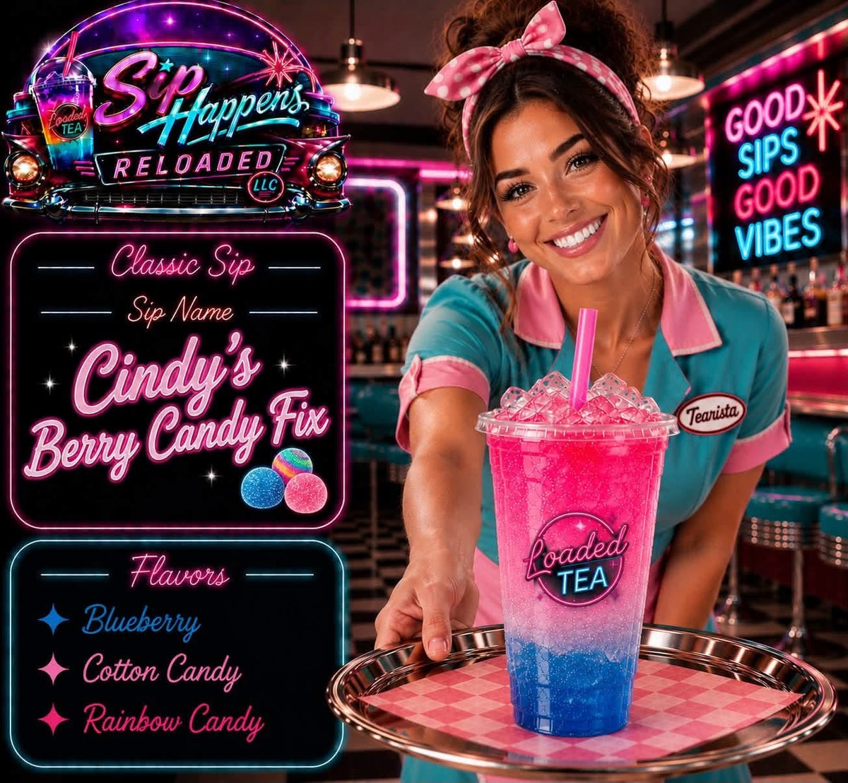 Cindy's Berry Candy Fix- classic sip