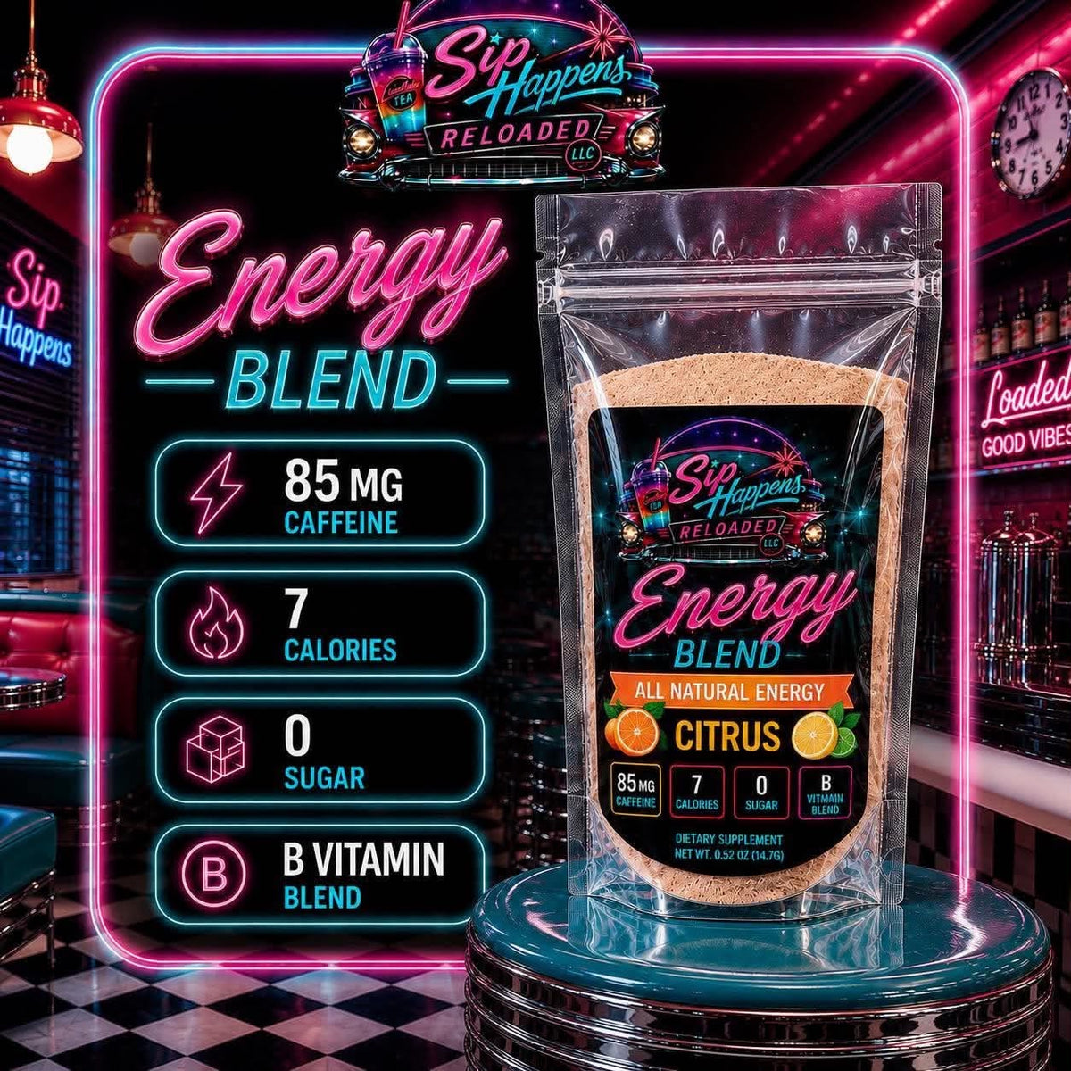 citrus energy blend- single packet
