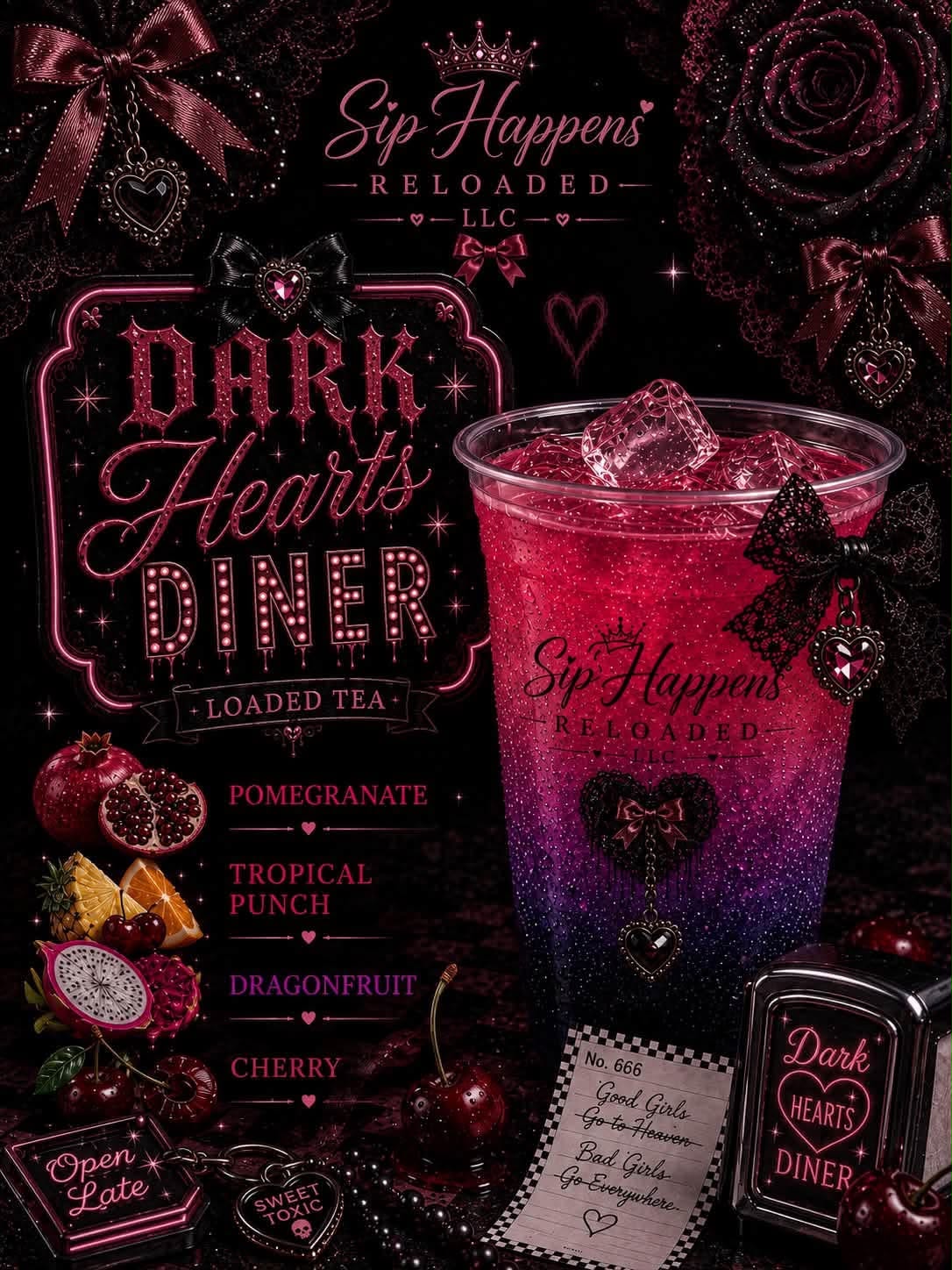 Dark hearts diner -specialty sip