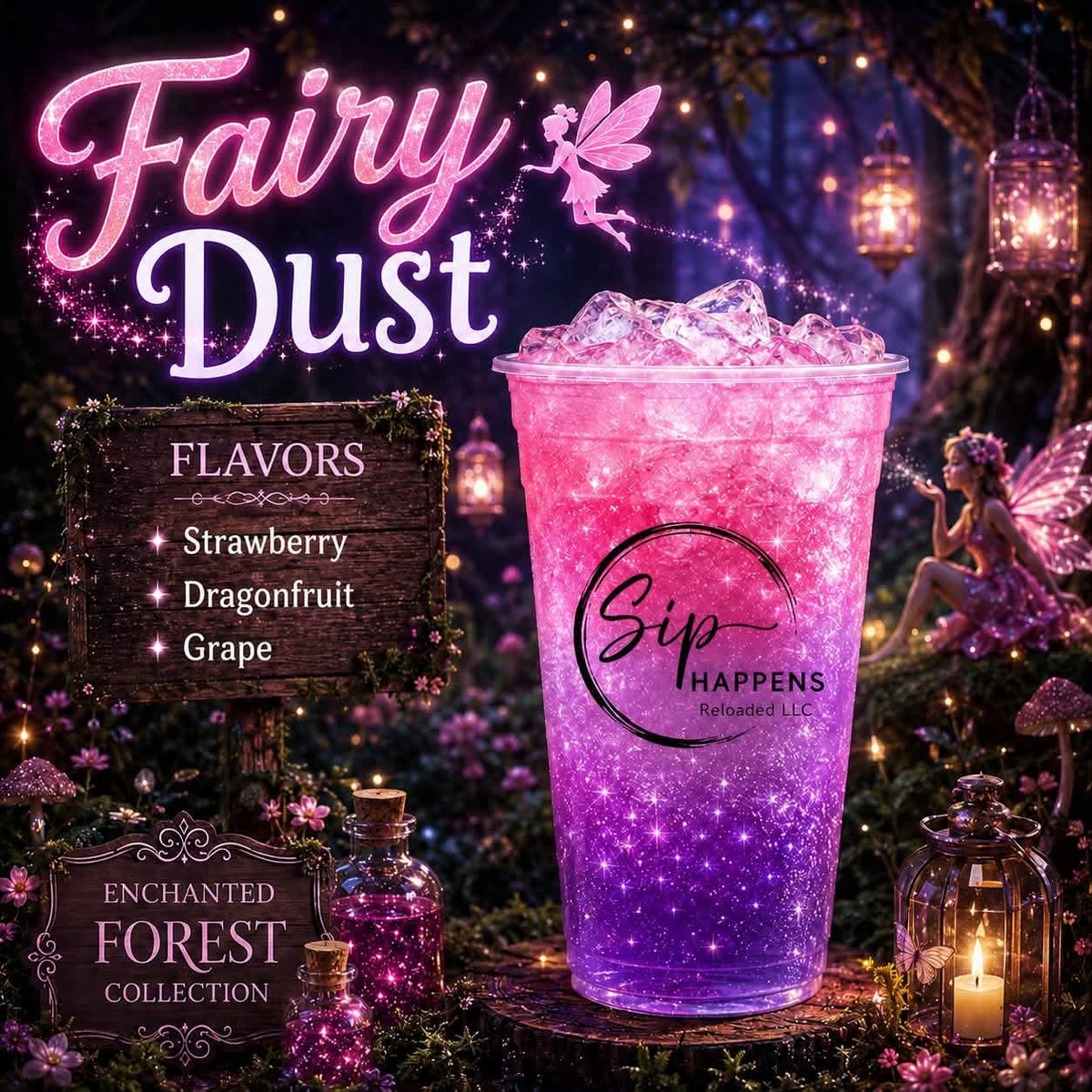 Fairy dust-specialty sip