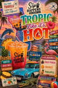 Florida state tropic like its hot -specialty sip