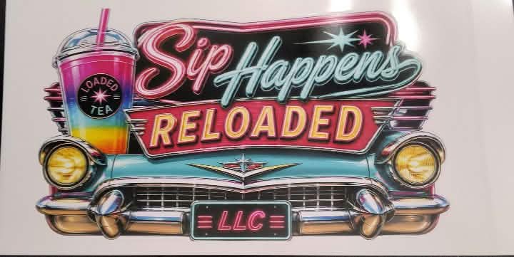 full sheet car sticker -mm sip and stick
