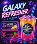 Galaxy Refresher- Sip Water- limited