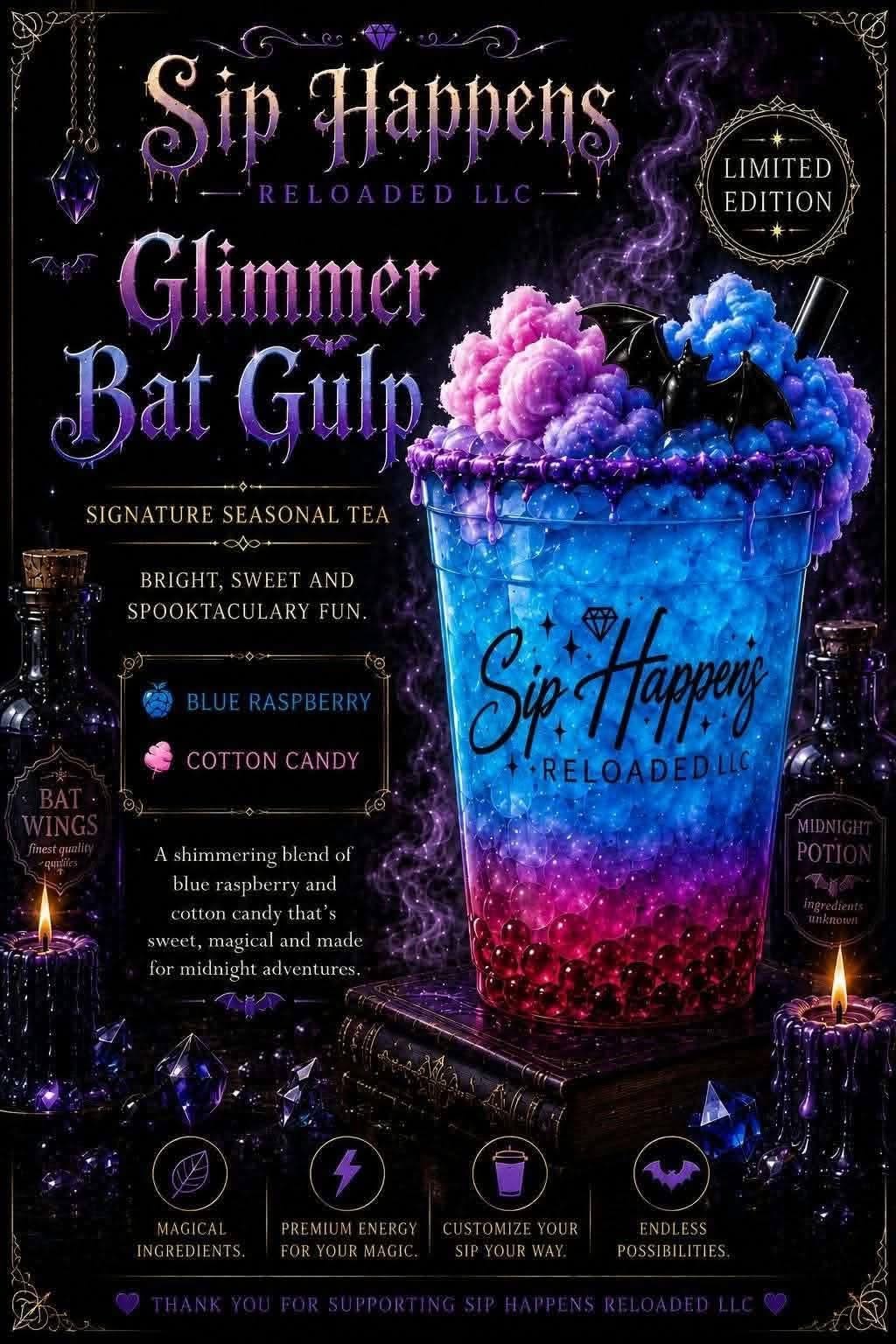 Glimmer bat gulp-speciality sip