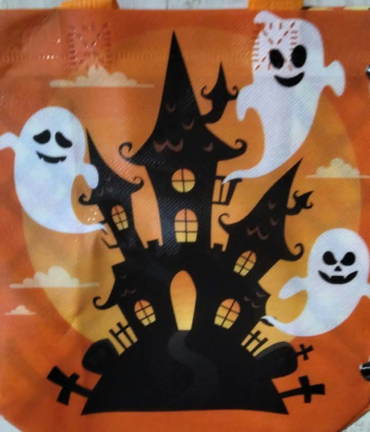 haunted house ghost boo bag