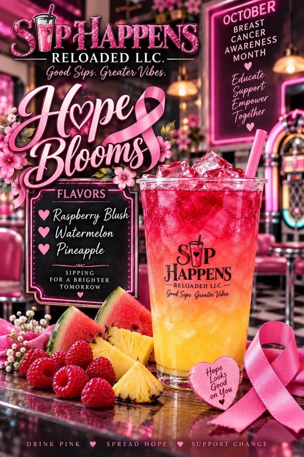 Hope blooms-specialty sip