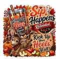 kick up your heels ll-sticker