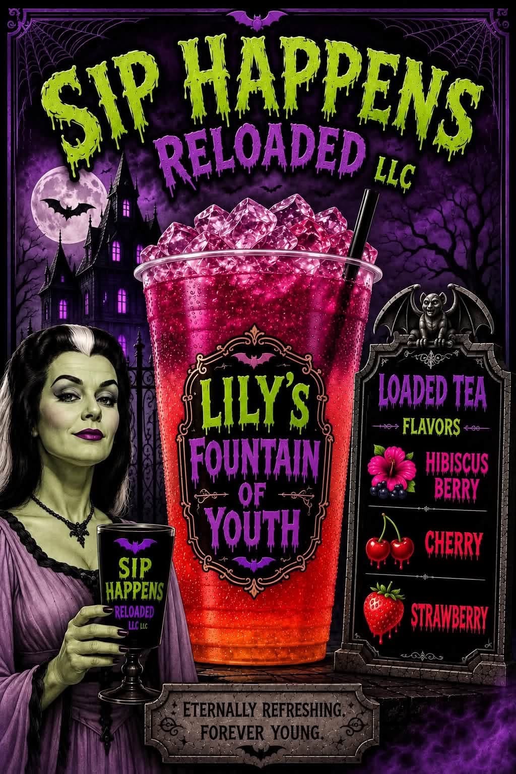 Lily's fountain of youth -specialty sip