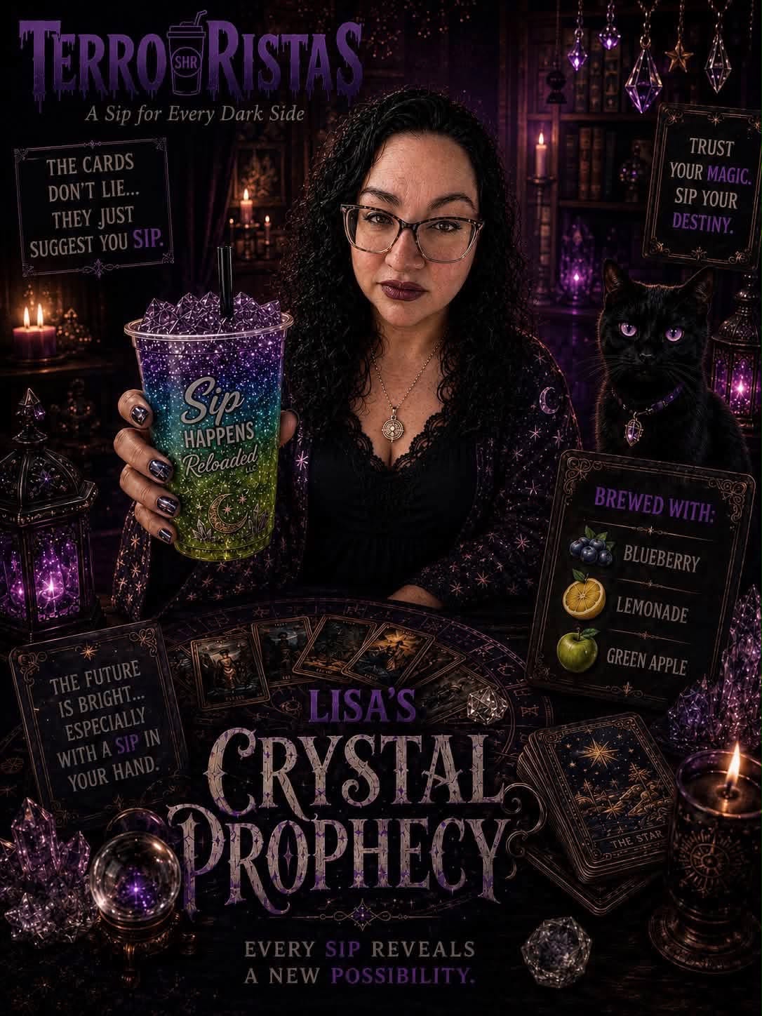 Lisa's crystal prophecy-speciality sip