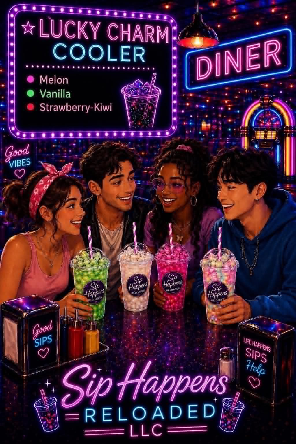 Lucky Charm Cooler-basic sip