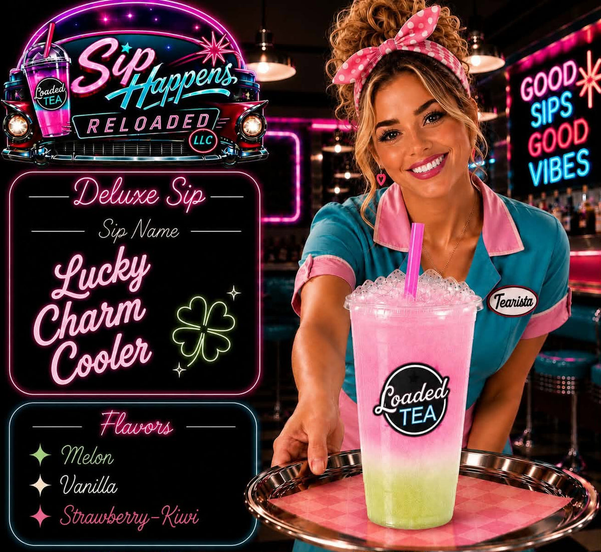 Lucky Charm Cooler-Classic sip