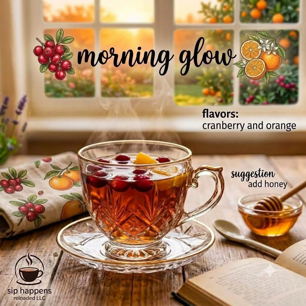 Morning Glow-hot tea specialty sip