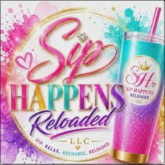 Non Holographic Sip Happens -sticker jjj