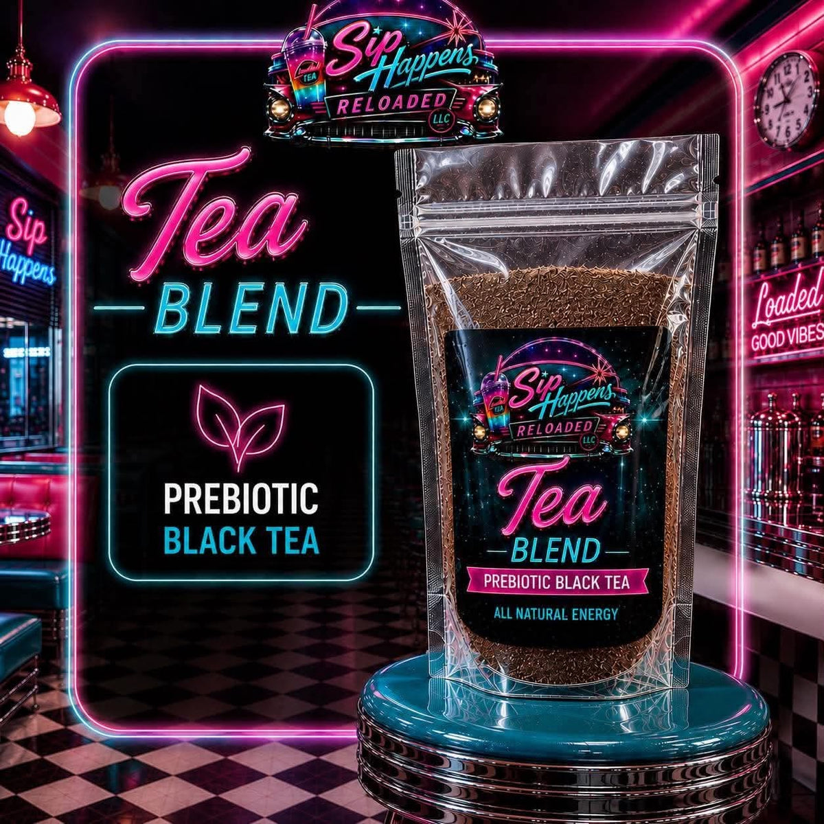 Replacement Tea Blend -Prebiotic Black Tea