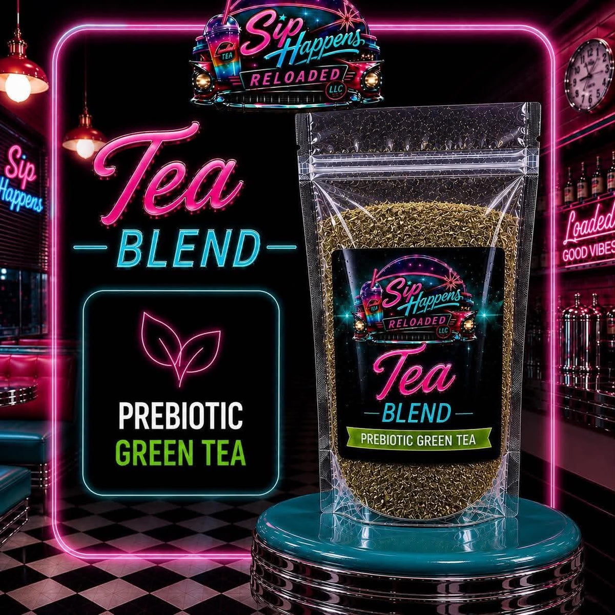 Replacement Tea Blend -Prebiotic Green Tea
