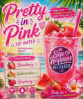 Pretty in Pink-sip water- limited