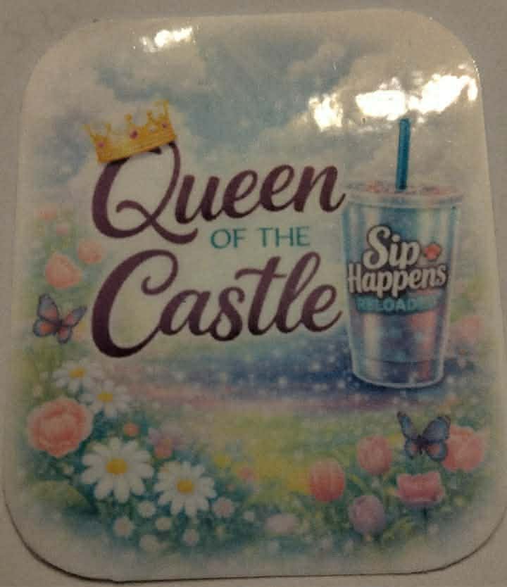 queen of the castle- oo sticker
