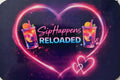 Loaded Heart - W sticker