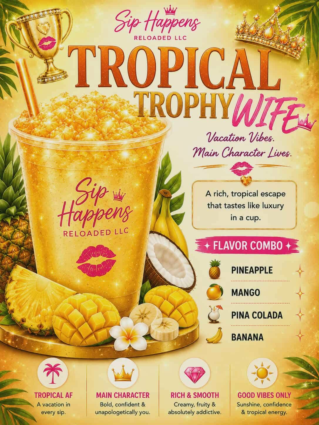 Tropical Trophy Wife-limited edition