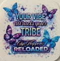 Tribe Butterfly - X sticker