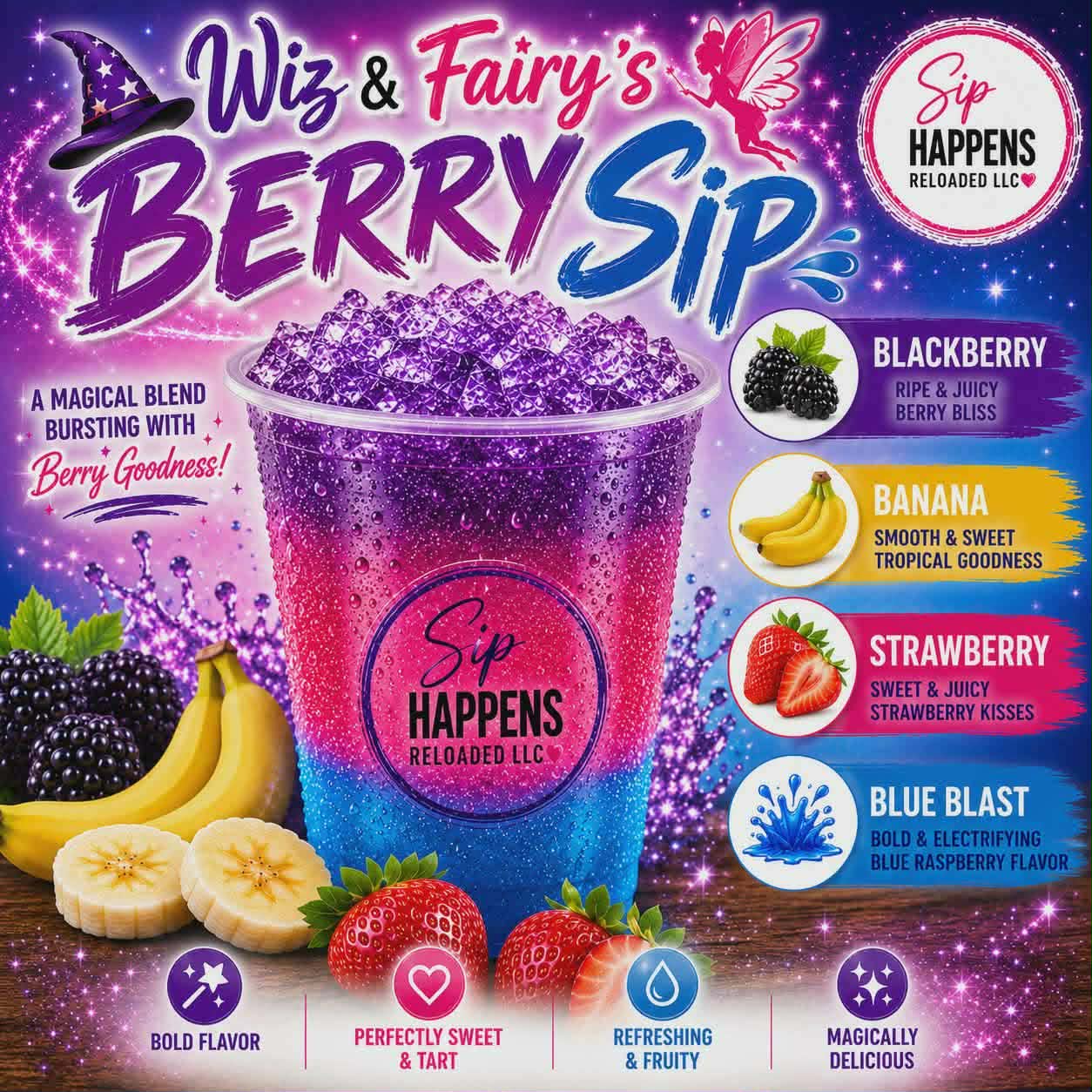 Wiz & Fairy's Berry Sip-limited edition