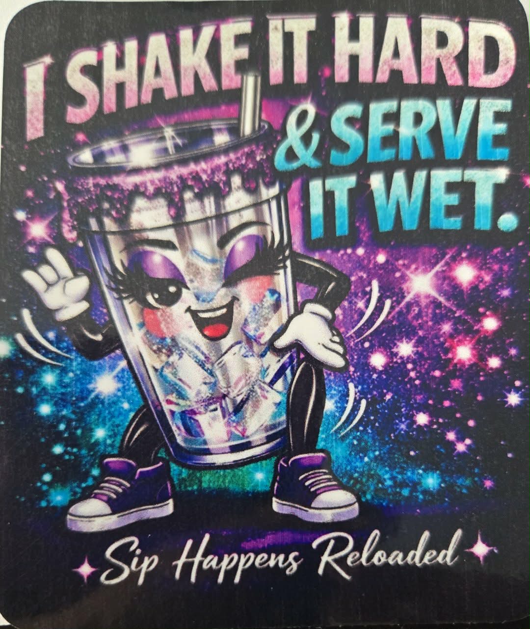 Shake It Hard - R sticker