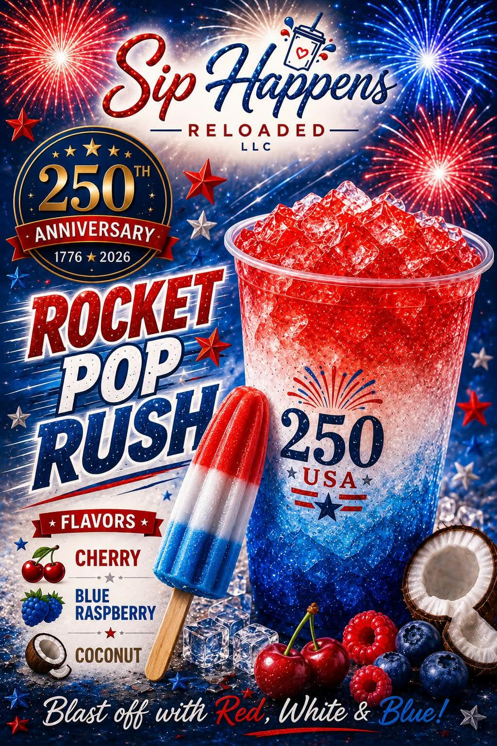 Rocket Push Pop-Limited 6/15-6/20