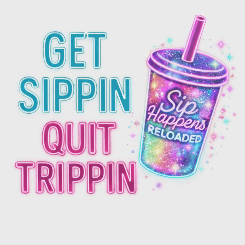 Get Sippin-H  sticker