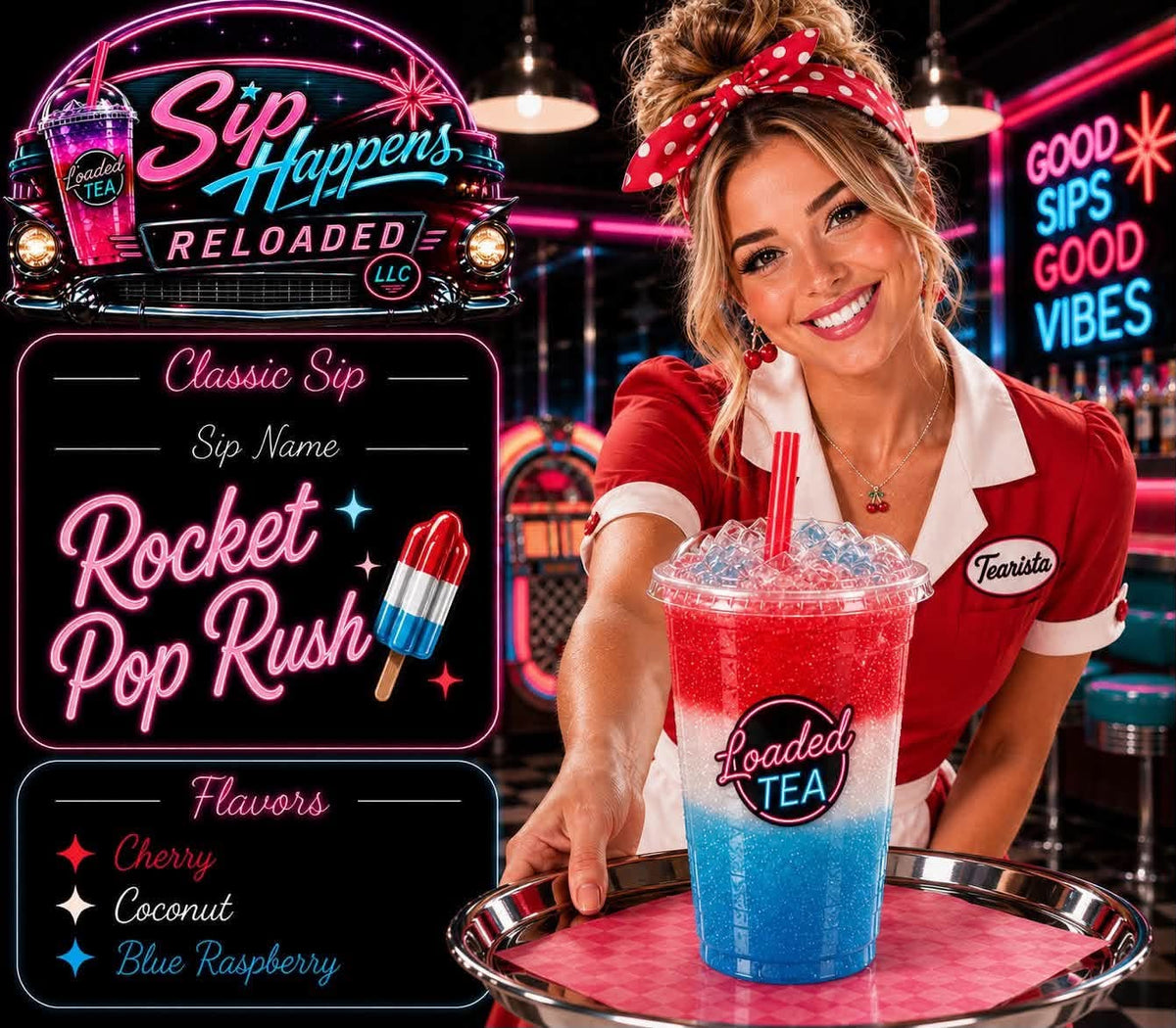 Rocket pop rush- classic sip