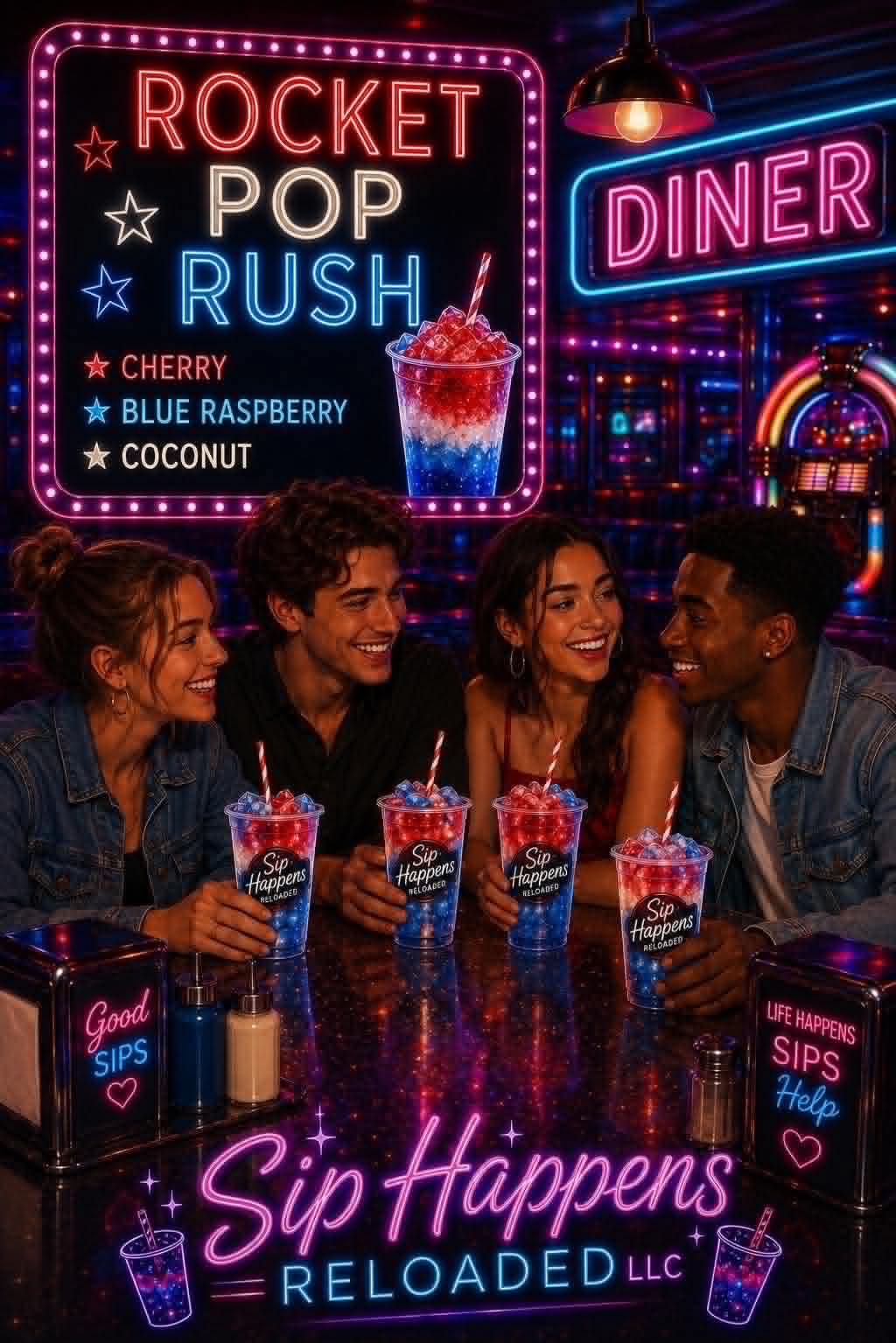 Rocket pop rush-basic sip