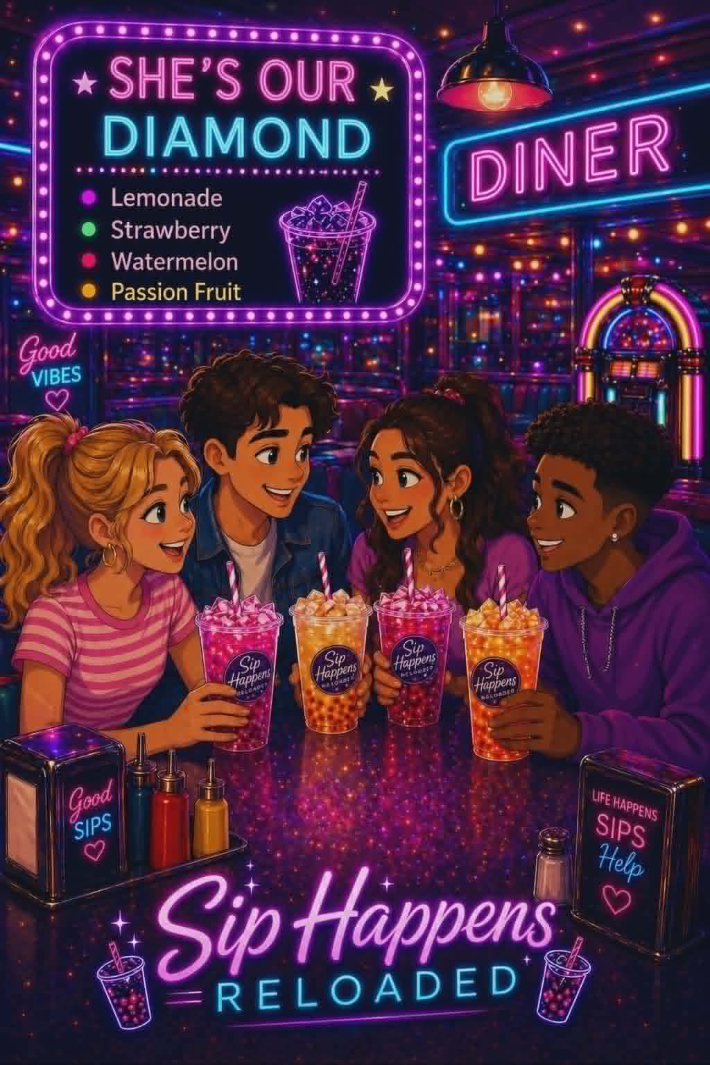 She's our Diamond-basic sip