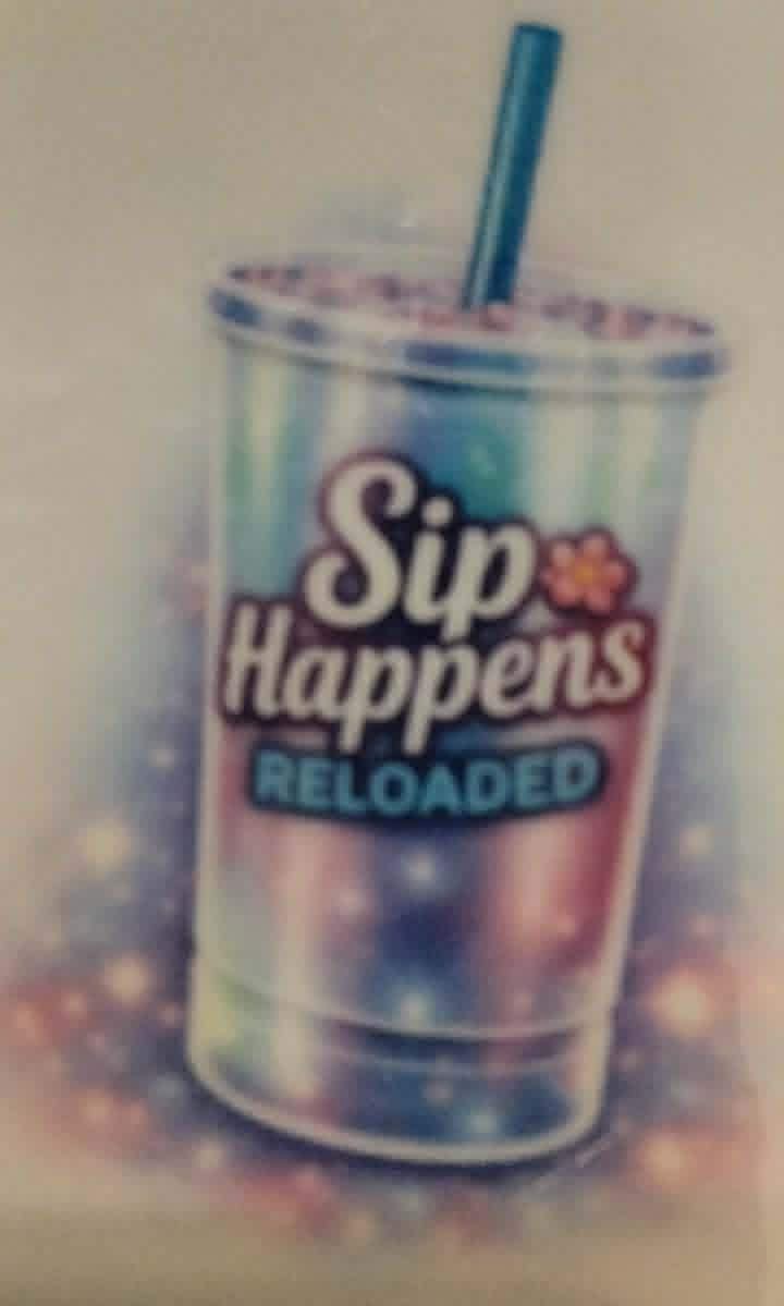 sip happens reloaded cup-ii sticker