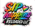 sip happens love reloaded llc -rainbow sticker i