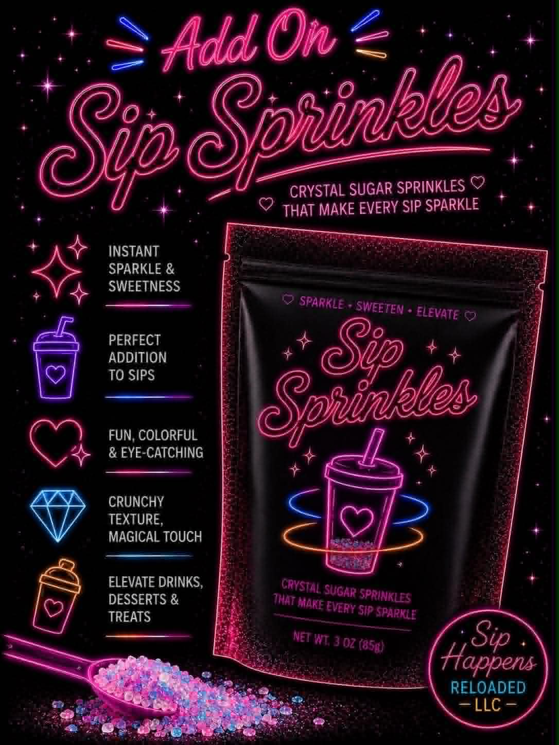 Sip Sprinkles-add on