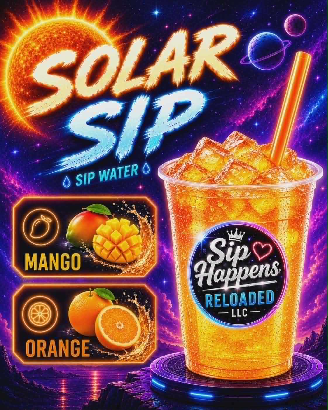 Solar Sip-sip water- limited
