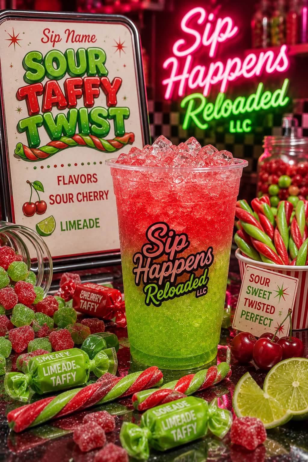 Sour Taffy Twist- Specialty Sip