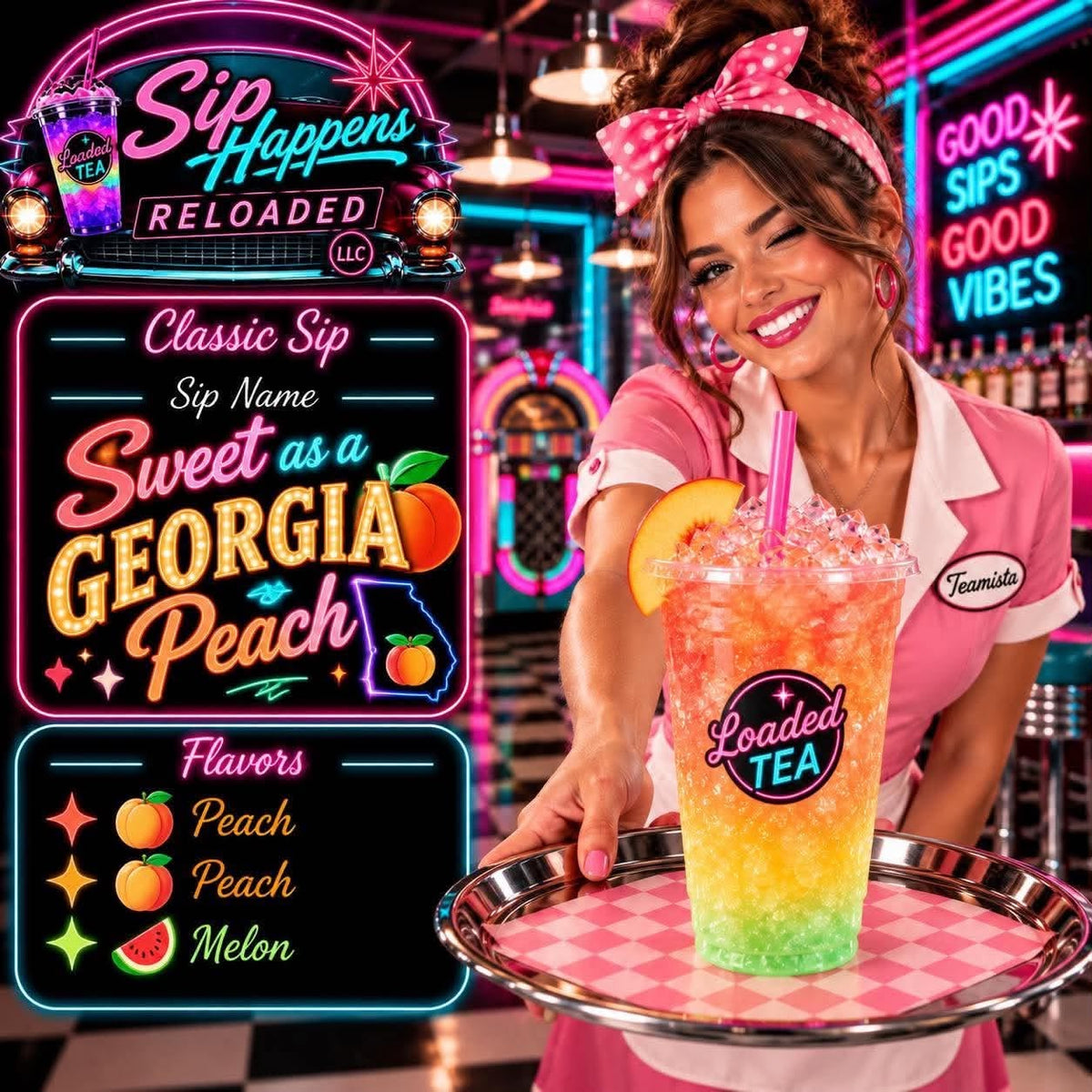 Georgia state sweet as georgia peach- classic sip
