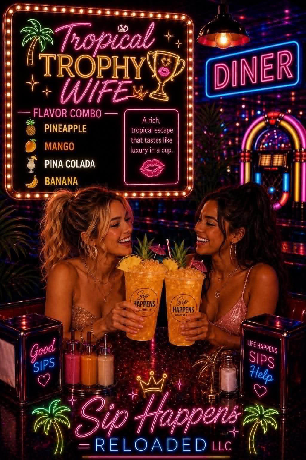 Tropical Trophy Wife-basic sip